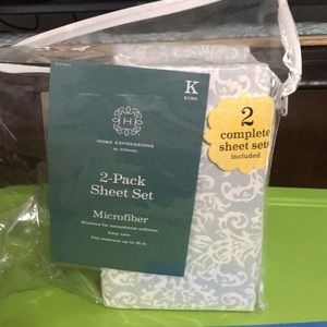 Brand new king size sheets!